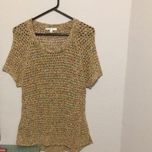 Anthropologie  100% cotton CAbi top large